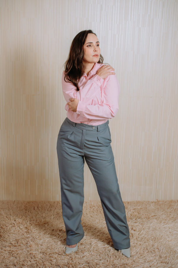 Calça Cinza